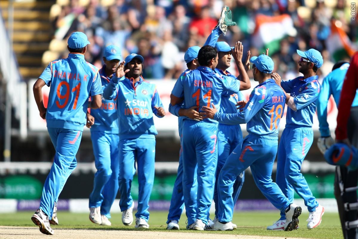 Kohli, Rayudu help India beat Middlesex by 95 runs