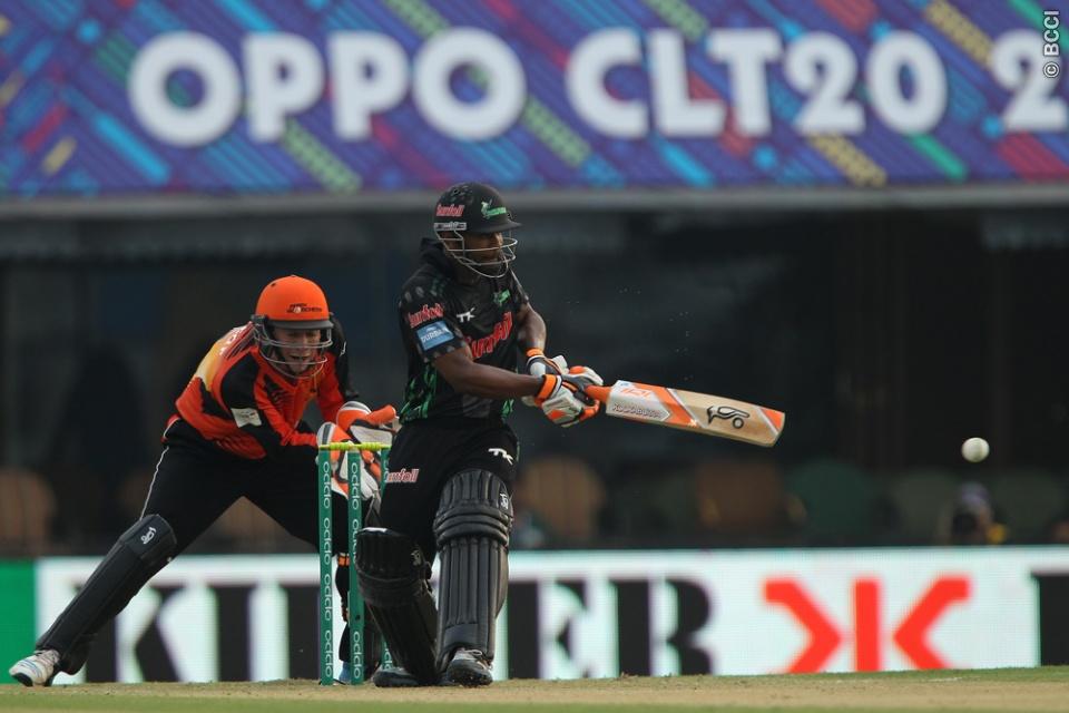 Khayelihle Zondo of the Dolphins during match 4 of the Champions League Twenty20 between the Dolphins and the Perth Scorchers. Image Credit: Ron Gaunt / Sportzpics/ CLT20