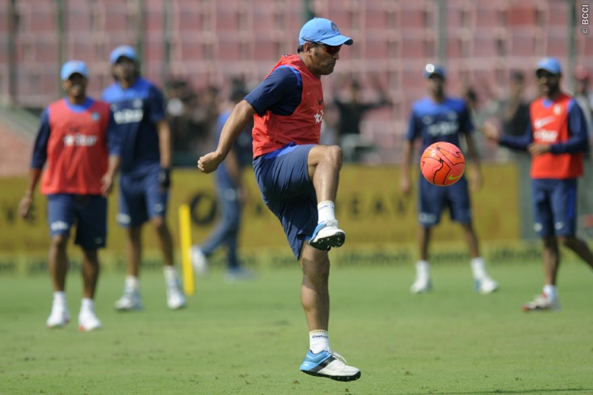 Team India does light practice ahead of Bangladesh clash