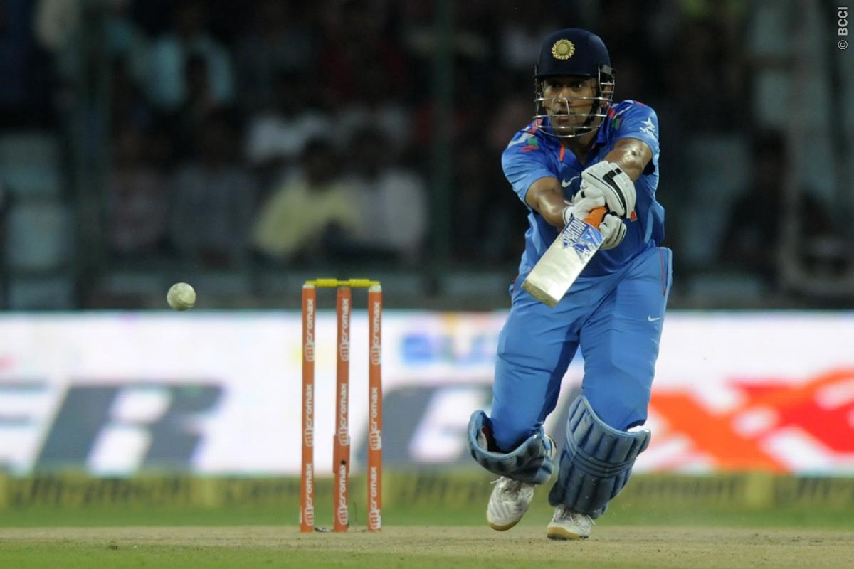 MS Dhoni played a captain's innings to help India level the five-match series  1-1. Image Credit: Pal Pillai/ Sportzpics / BCCI