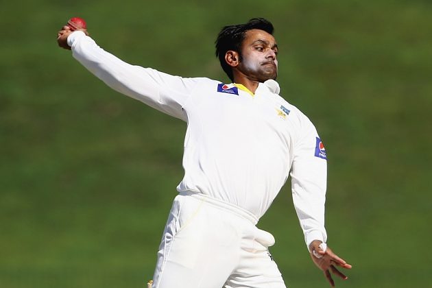 Hafeez’s bowling action will now be scrutinised further under the ICC process relating to suspected illegal bowling actions reported in Tests, ODIs and T20Is. Image Credit: ICC