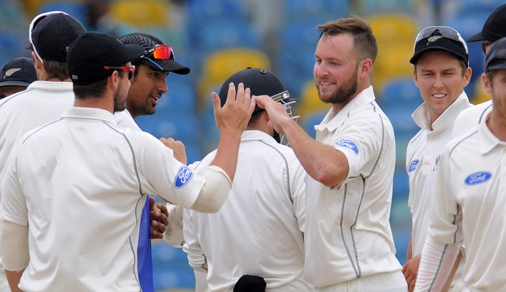 New Zealand are on a backfoot in the first Test against Pakistan. Image Credit: Black Caps