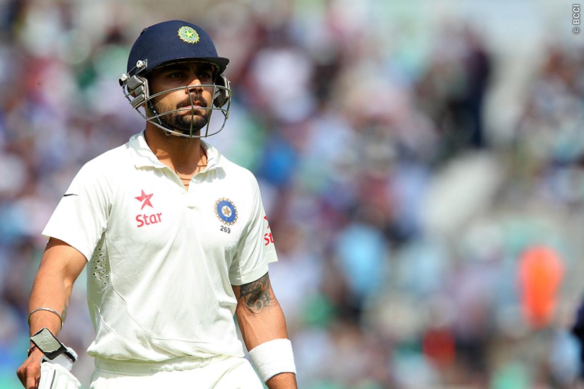 Virat Kohli getting out while playing a cross-batted shots isn't a new thing.