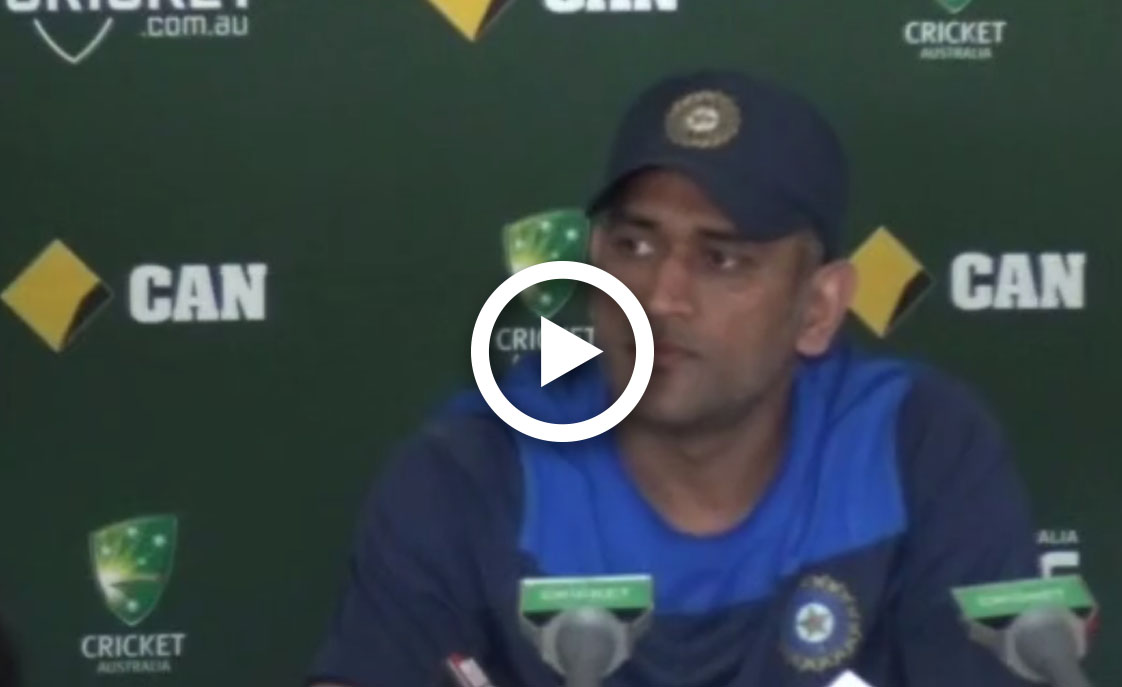 Exclusive: MS Dhoni on alleged dressing room spat [VIDEO]