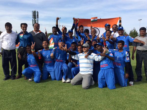 Team India beats Pakistan to clinch 2014 Blind Cricket World Cup [IMAGES]