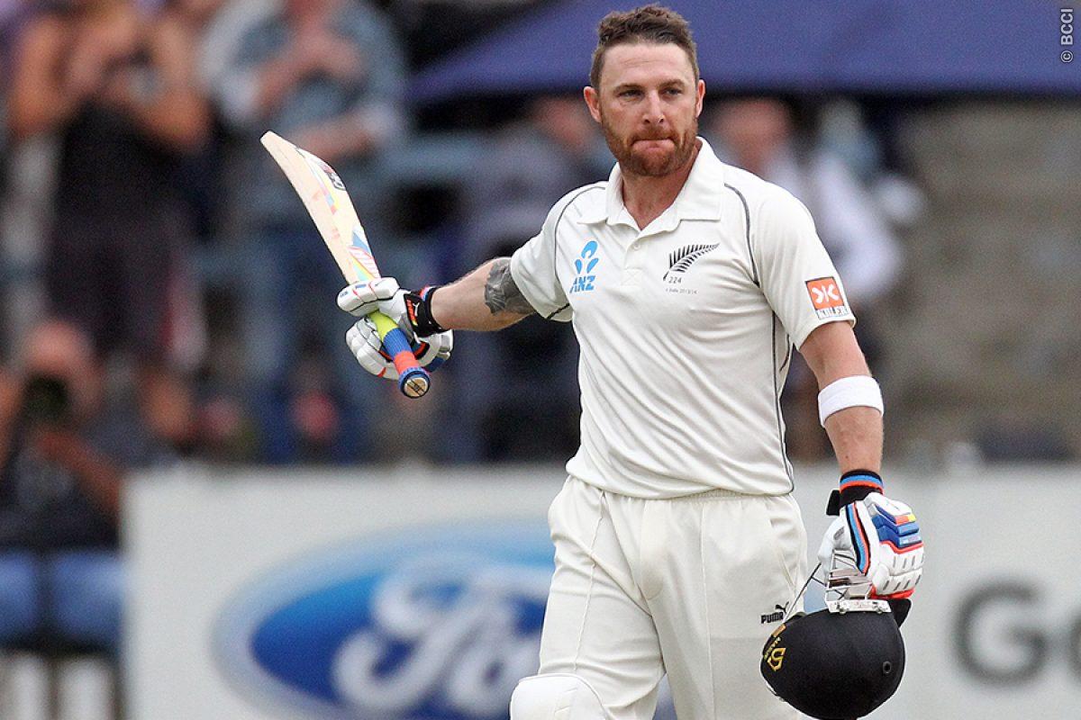 Brendon McCullum scored a blazing half-century against Sri Lanka in 1st Test.