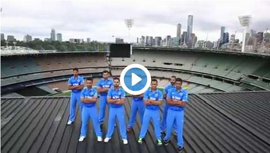 Watch Team India unveiling its new ODI jersey [VIDEO]
