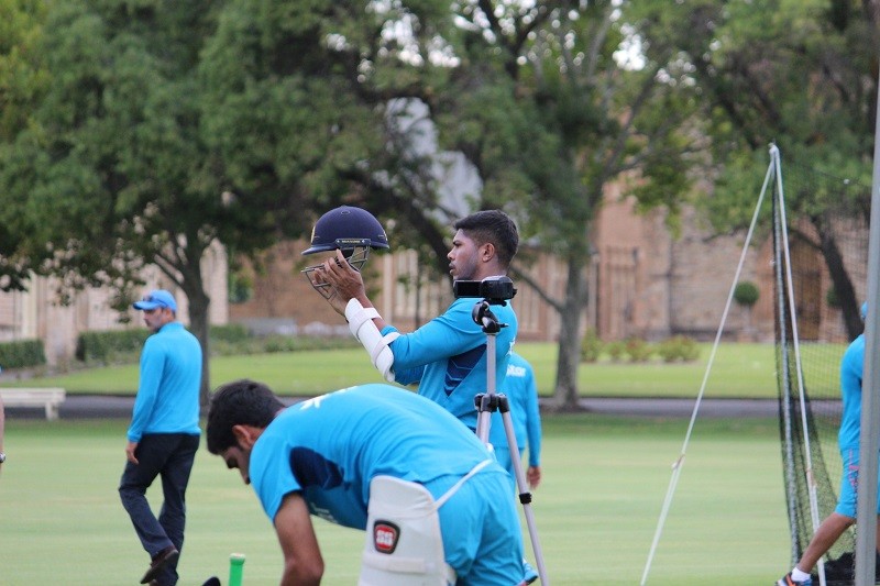 Team India Practicing Ahead of Pakistan Clash [VIDEO]