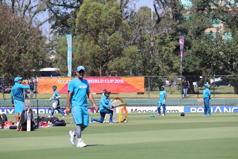 Watch MS Dhoni in Team India’s net session [VIDEO]