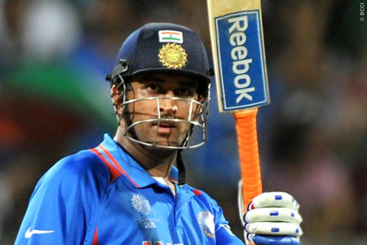 Iconic ‘2011 World Cup final’ bat of MS Dhoni is on display
