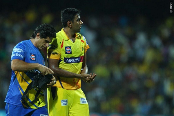 Injured Ravichandran Ashwin to miss Chennai Super Kings’s next two games