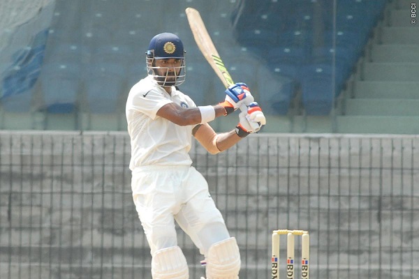 KL Rahul played a gritty innings for Karnataka against Haryana in the Vijay Hazare Trophy.
