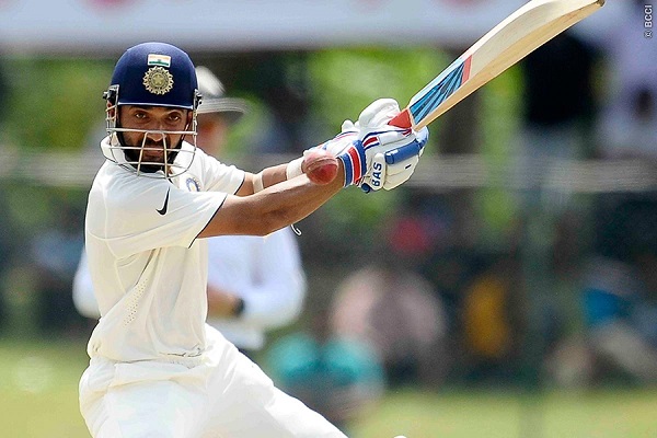 Ajinkya Rahane scored his fourth Test century to put India in command.
