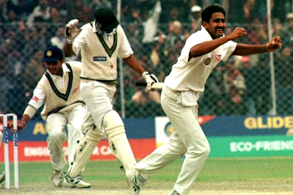 Anil Kumble 10 Wickets Pakistan