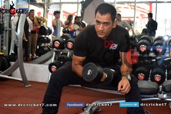 Exclusive Images Of MS Dhoni: Captain Cool Inaugurates ‘SportsFit by MS Dhoni’ In Gurgaon
