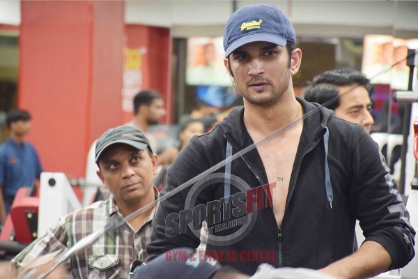 Exclusive Images Of Sushant Singh Rajput Works Out At SportsFit Vasant Kunj