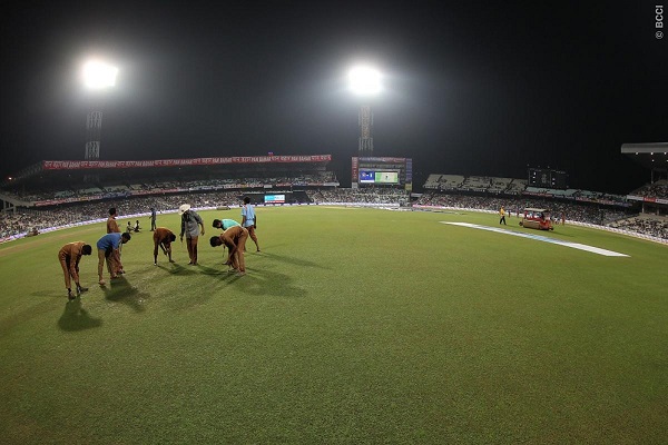 The 3rd T20 between India and South Africa was washed out.