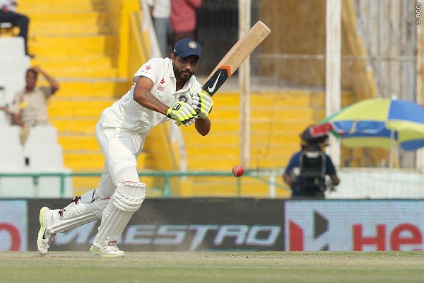 Ravindra Jadeja helps India recover after South Africa ripped through the batting order in Mohali.