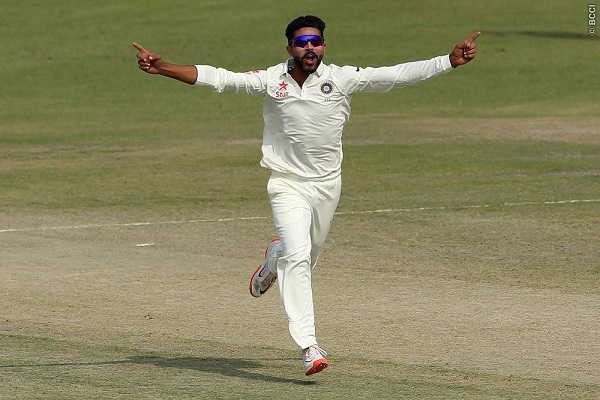 Ravindra Jadeja was named man of the match for his match-winning performance in Mohali.