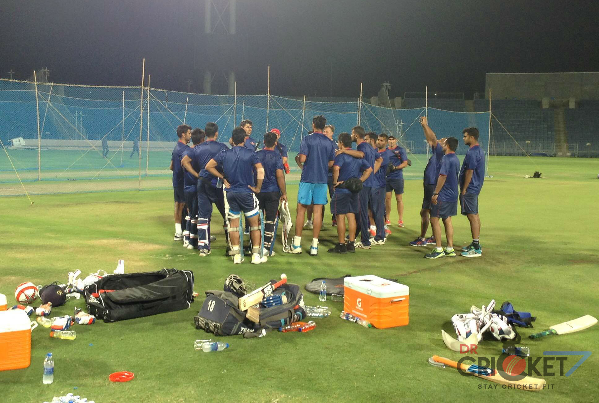 Rising Pune Supergiants Sweat it Out Under Coach Stephen Fleming [Images]