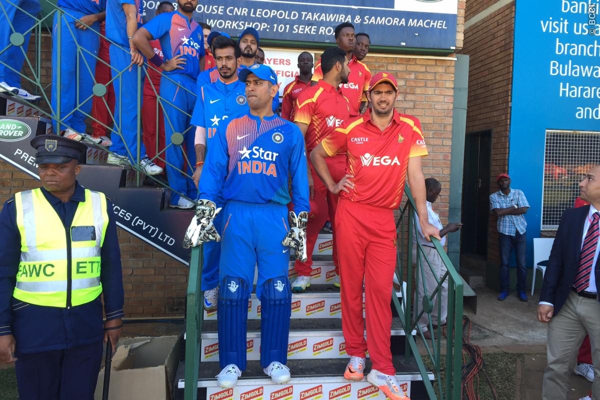 MS Dhoni Blames Batsmen for 1st T20 Loss against Zimbabwe