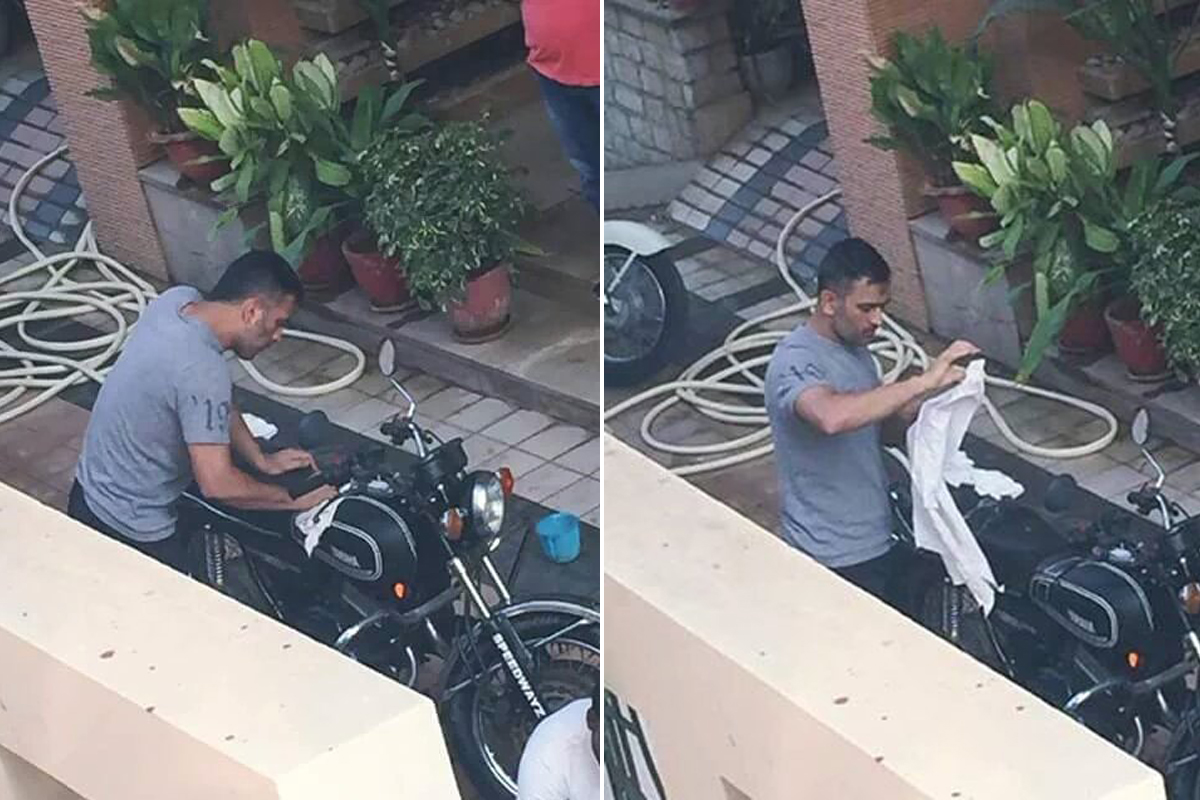 That's How MS Dhoni is Spending his Time Away From The Field