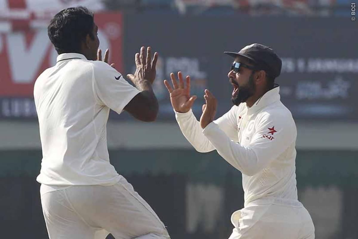 India vs England 3rd Test Day 1: Bowlers Put Hosts in Command in Mohali