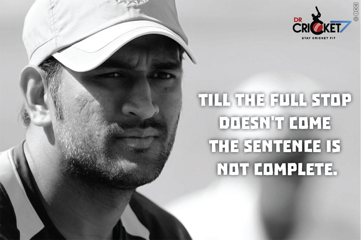 MS Dhoni's Best Quotes During his Tenure as India's Captain