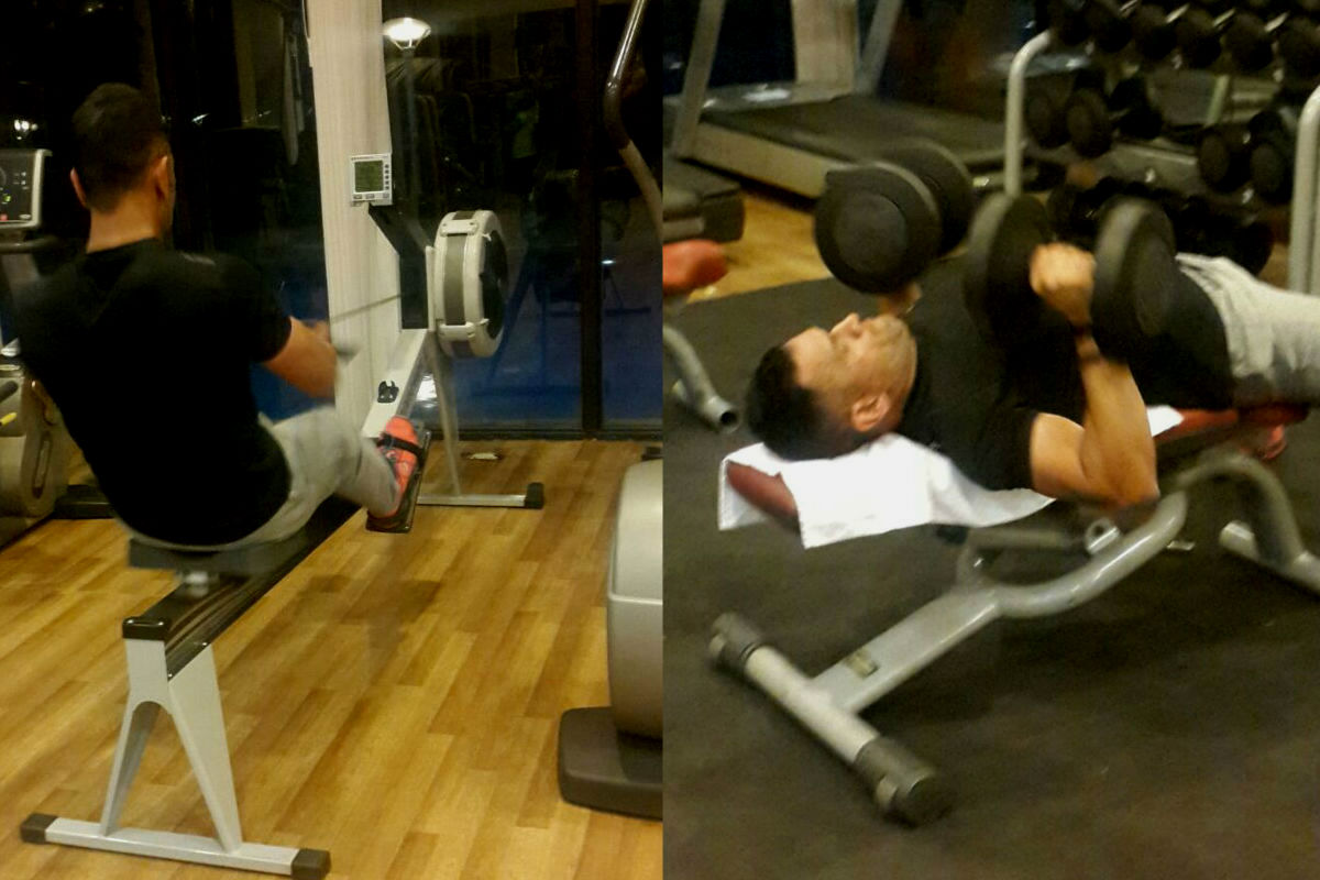 MS Dhoni Working Out is The Best Thing You Will See Today On Internet