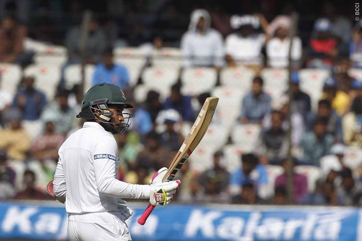 India vs Bangladesh Day 3: Mushfiqur Rahim Holds Firmly with Mehedi Hasan