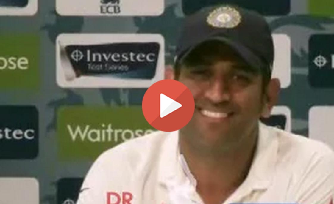 See what our captain MS Dhoni had to say after team's historic win at Lord's