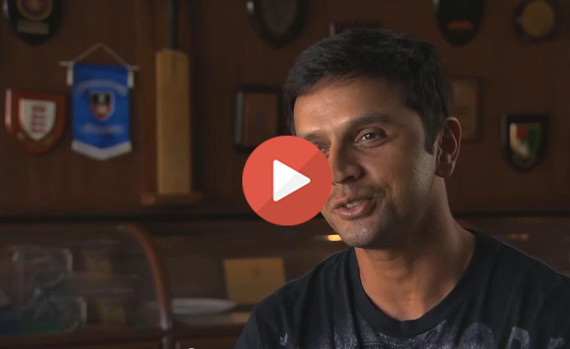 Rahul Dravid: Wanting to play with The Don