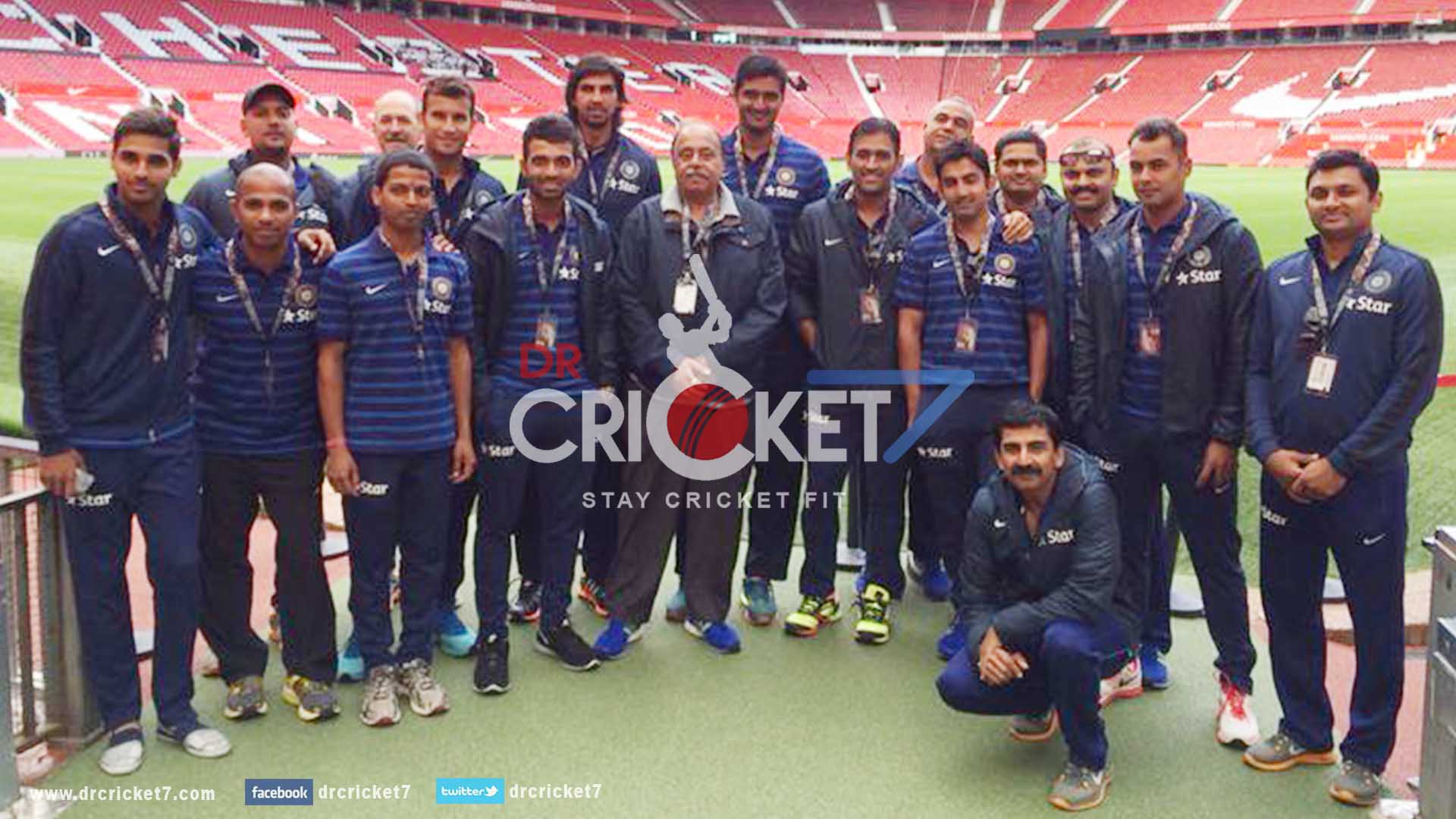 Watch Exclusive Video of Team India at Manchester United F.C