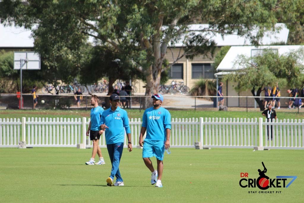 Team India practicing ahead of facing West Indies in Perth [VIDEO]