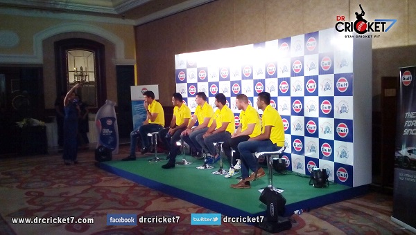 Exclusive images of Chennai Super Kings in an event in Mumbai [PHOTOS]