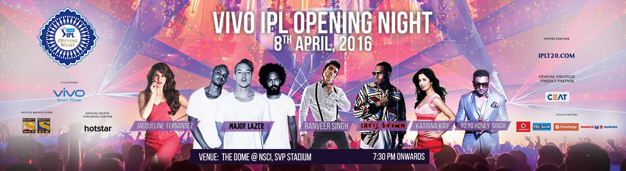 Watch IPL Opening Ceremony 2016: Live Streaming Information
