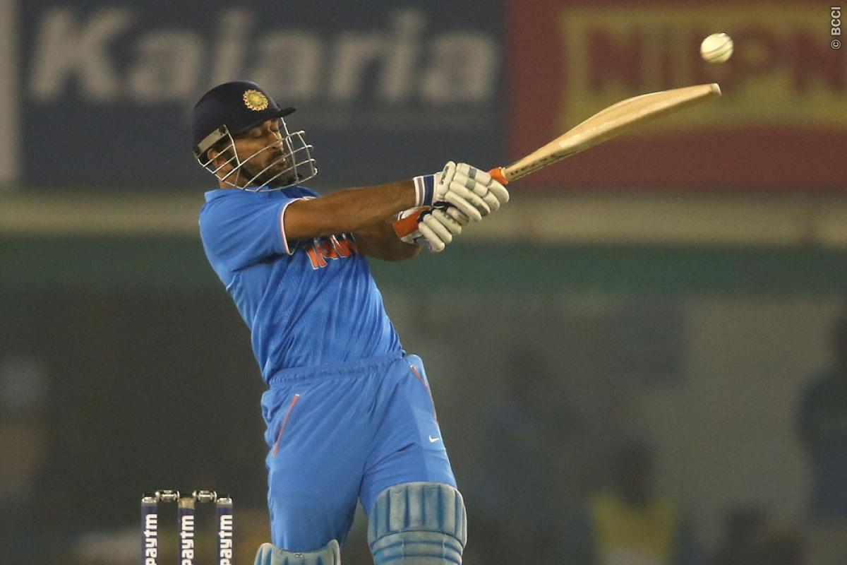 Why MS Dhoni Should Bat Up The Order Regularly?