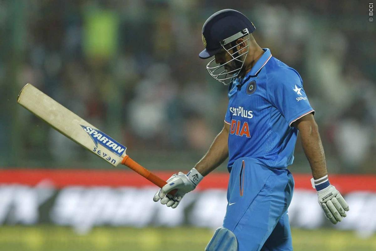 MS Dhoni: It Was The Responsibility of The Whole Batting Unit
