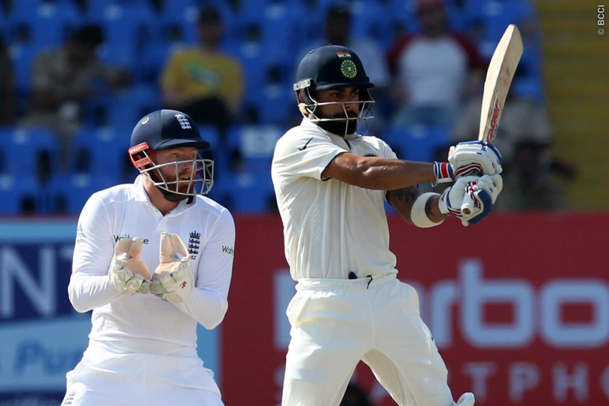 India vs England 2016 1st Test Result: Virat Kohli Denies Visitors the Win