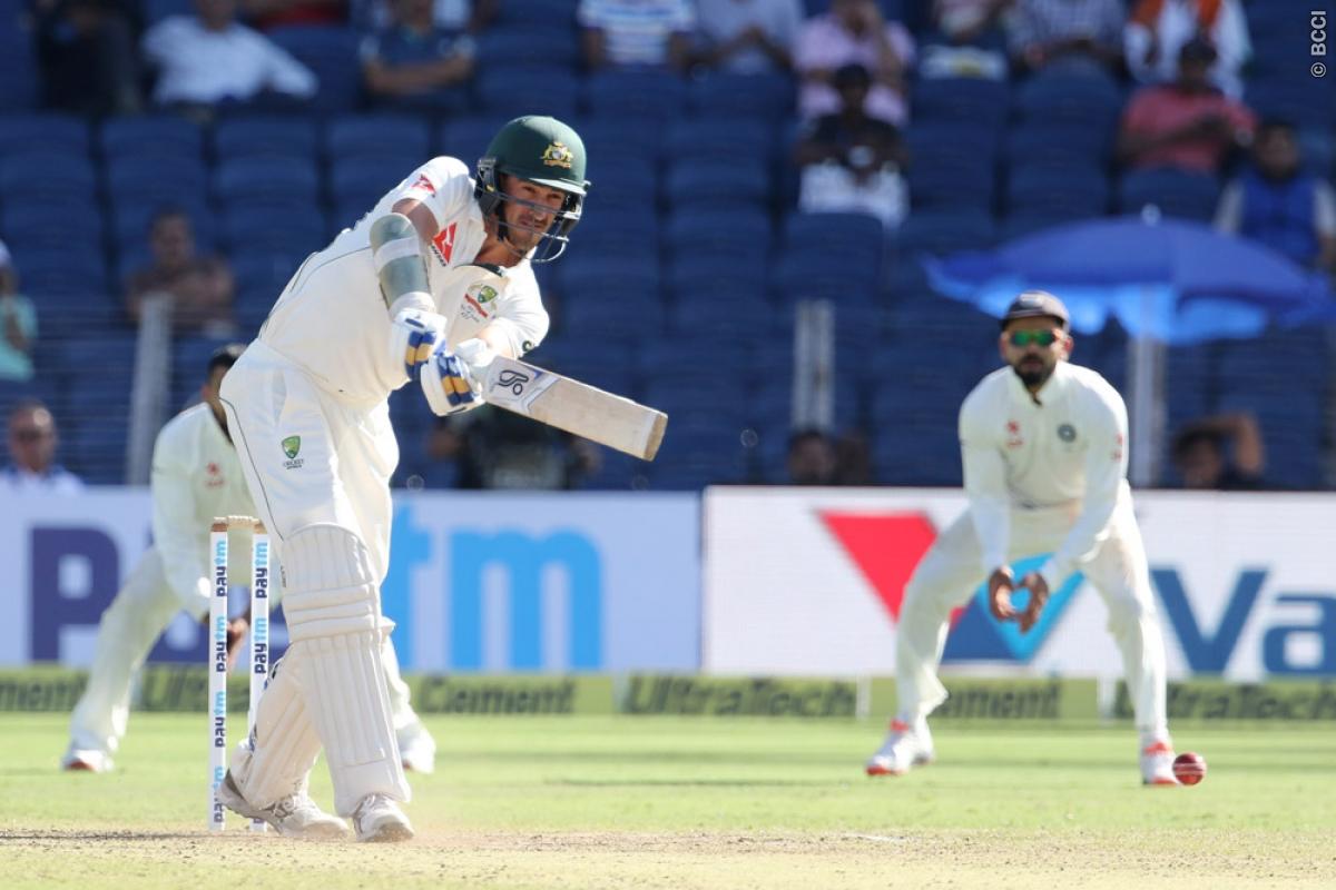 India vs Australia 1st Test Day 1: Mitchell Starc Frustrates Indians on Opening Day