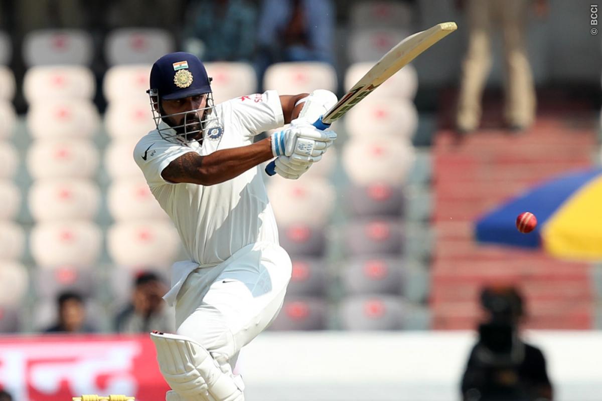 India vs Bangladesh Live Score Update: Pujara-Vijay Looking Strong in Hyderabad