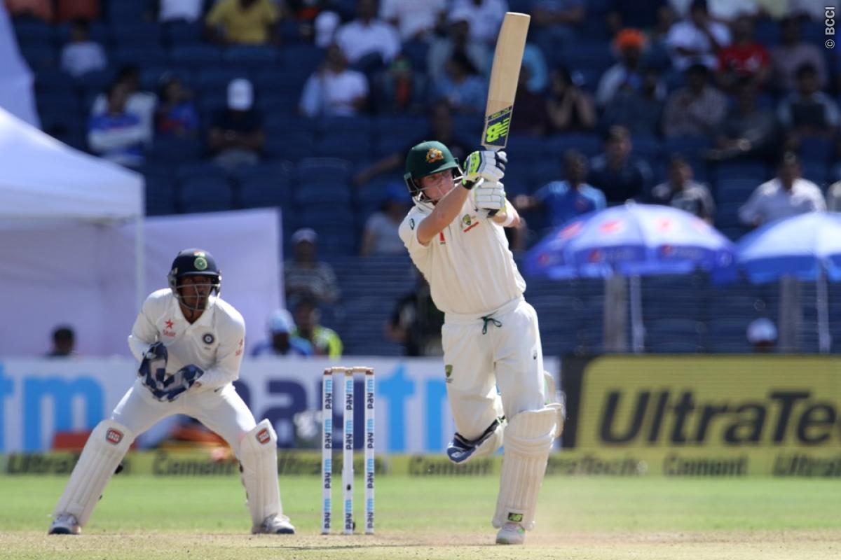 India vs Australia 1st Test Day 2: Steve Smith's Men Stretch Lead Close to 300