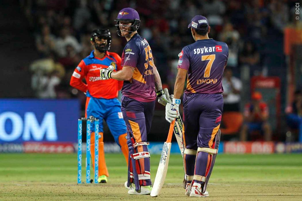 Dhoni, Stokes Dig Deep for Rising Pune Supergiants